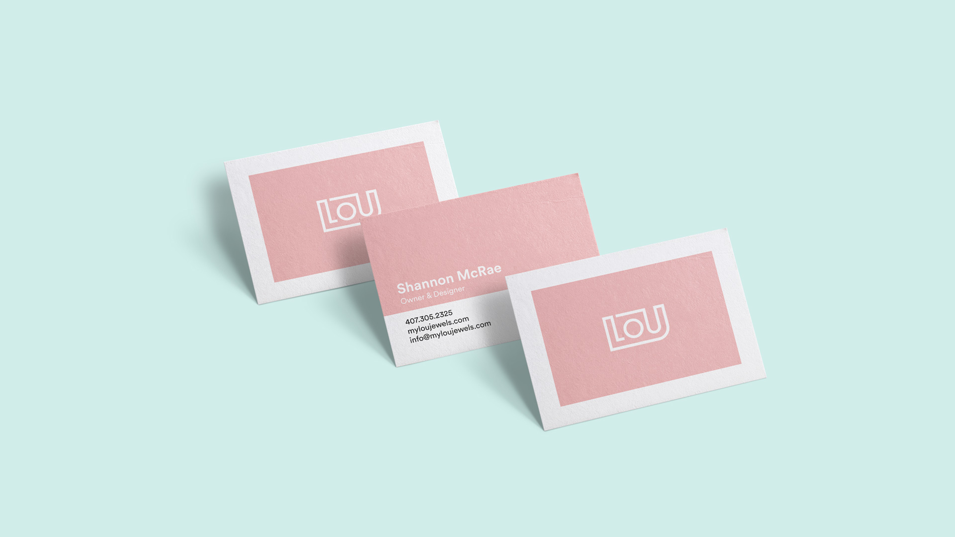 Lou Jewels Business Cards