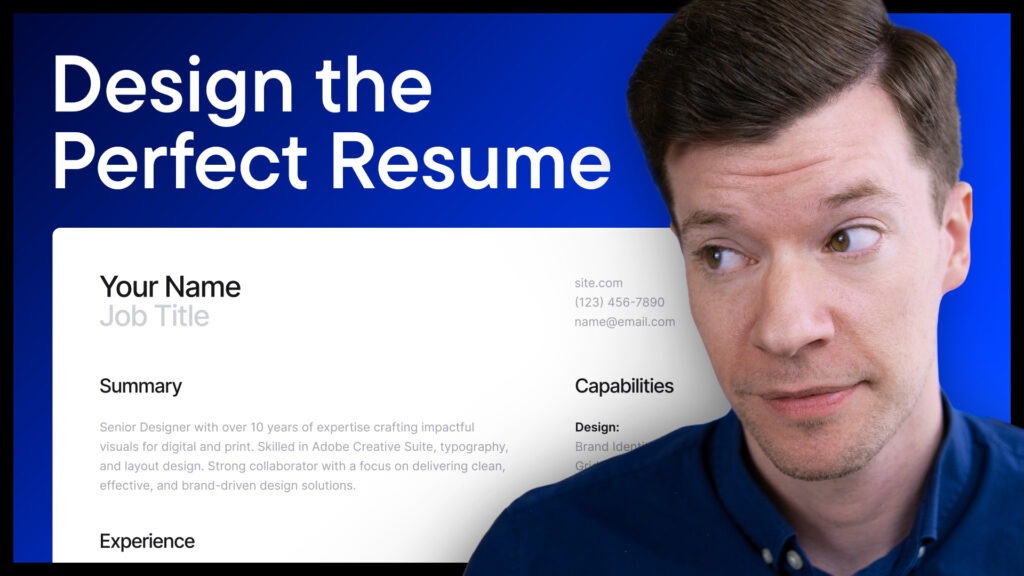 How to Design the Perfect Graphic Design Resume